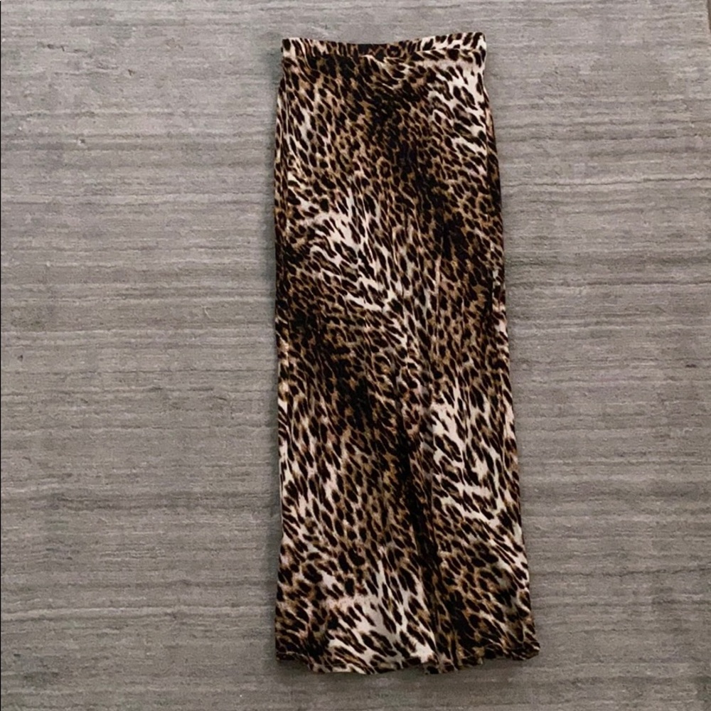 Cheetah Midi Skirt